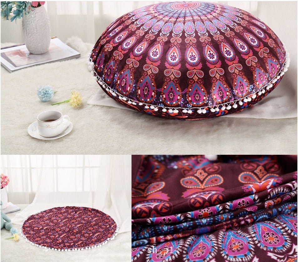 Plush Cushion Cover Furniture Backrest - Luxe Nest Market