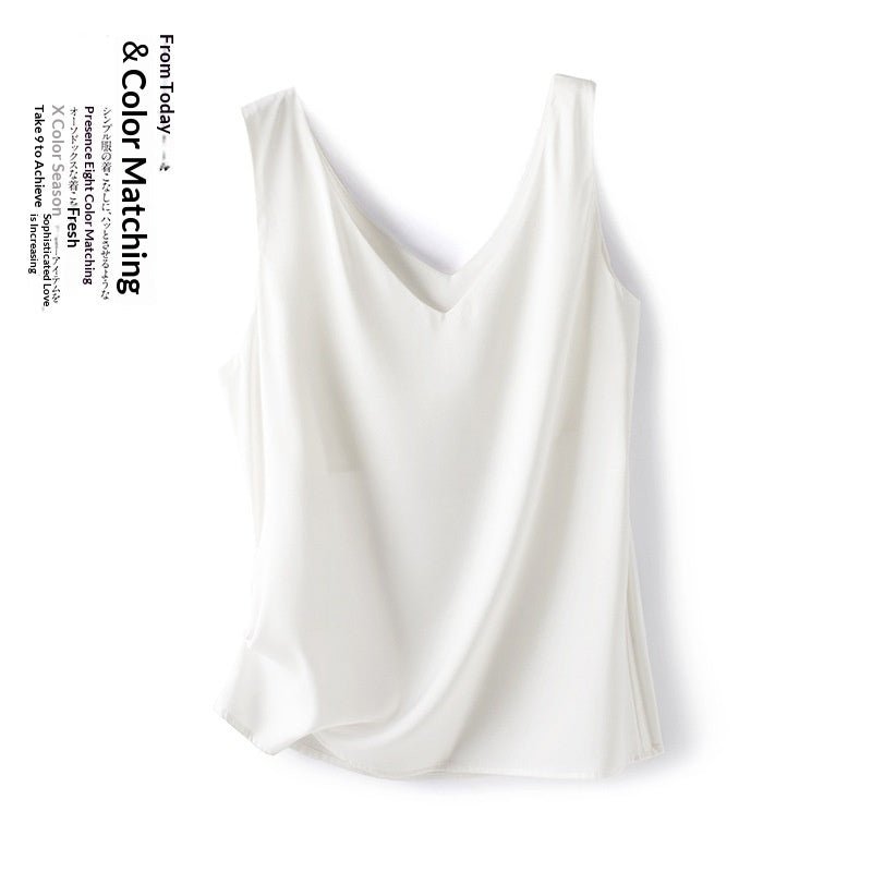 Women's Satin Slip Camisole Top - Luxe Nest Market